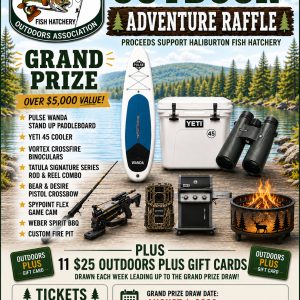 Outdoors Adventure Raffle Tickets